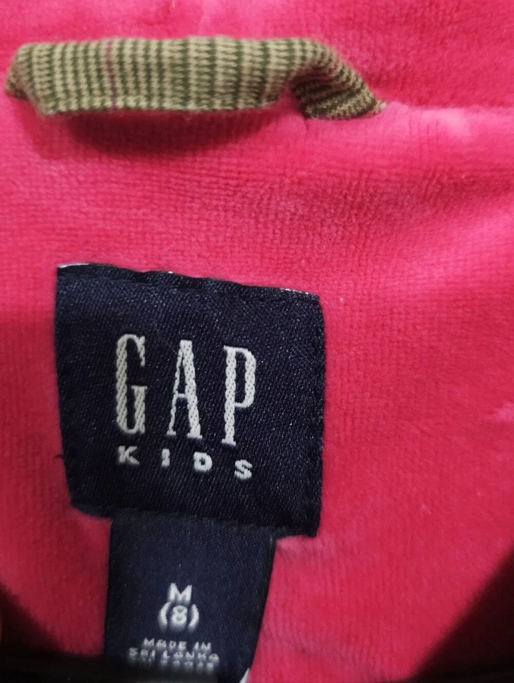 GAP kids zip